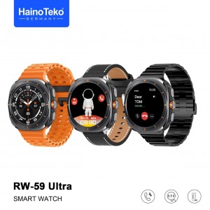 hw59 ultra watch 4 ultra 2024 seri amoled ekran cift cekırdek ıslemcı 3 kordon 